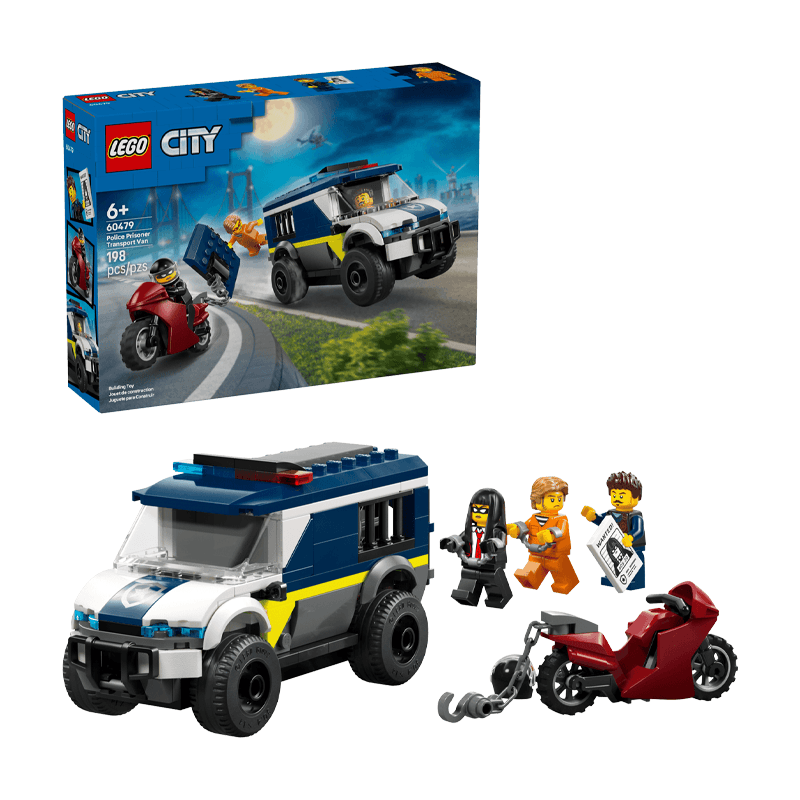 Lego City 60479 Transporte De Prisioneros De Policia