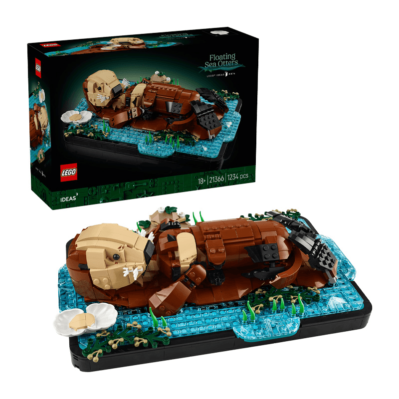 Lego Ideas 21366 Nutrias Marinas A Flote