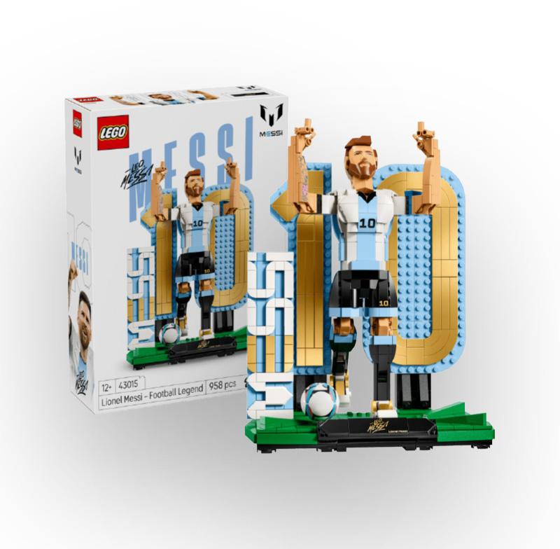 Lego Editions 43015 Lionel Messi Leyenda Del Futbol