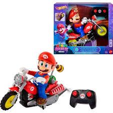 Mattel Hot Wheels Jml15 Mario Kart Moto Teledirigida Para Hacer Caballitos
