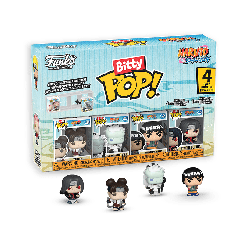 Funko Pop! 92503 Bit Naruto Batallas Paquete De 4 Unidades