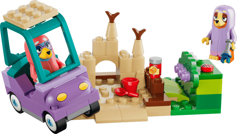 Lego Bluey 11216 Abuelas Con Bingo Y Bluey