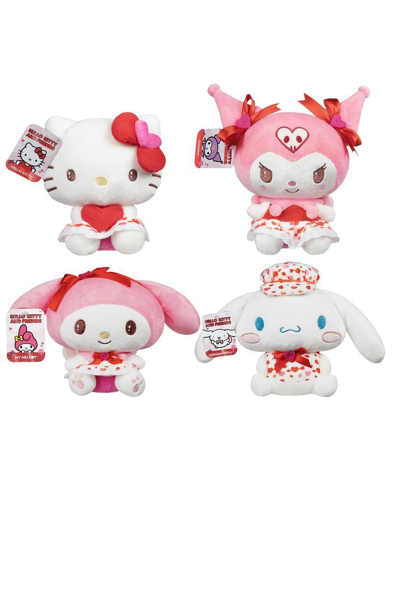 Jazwares Hello Kitty Hkt0034 Peluche 8 Pulgadas Temporada San Valentin Surtido
