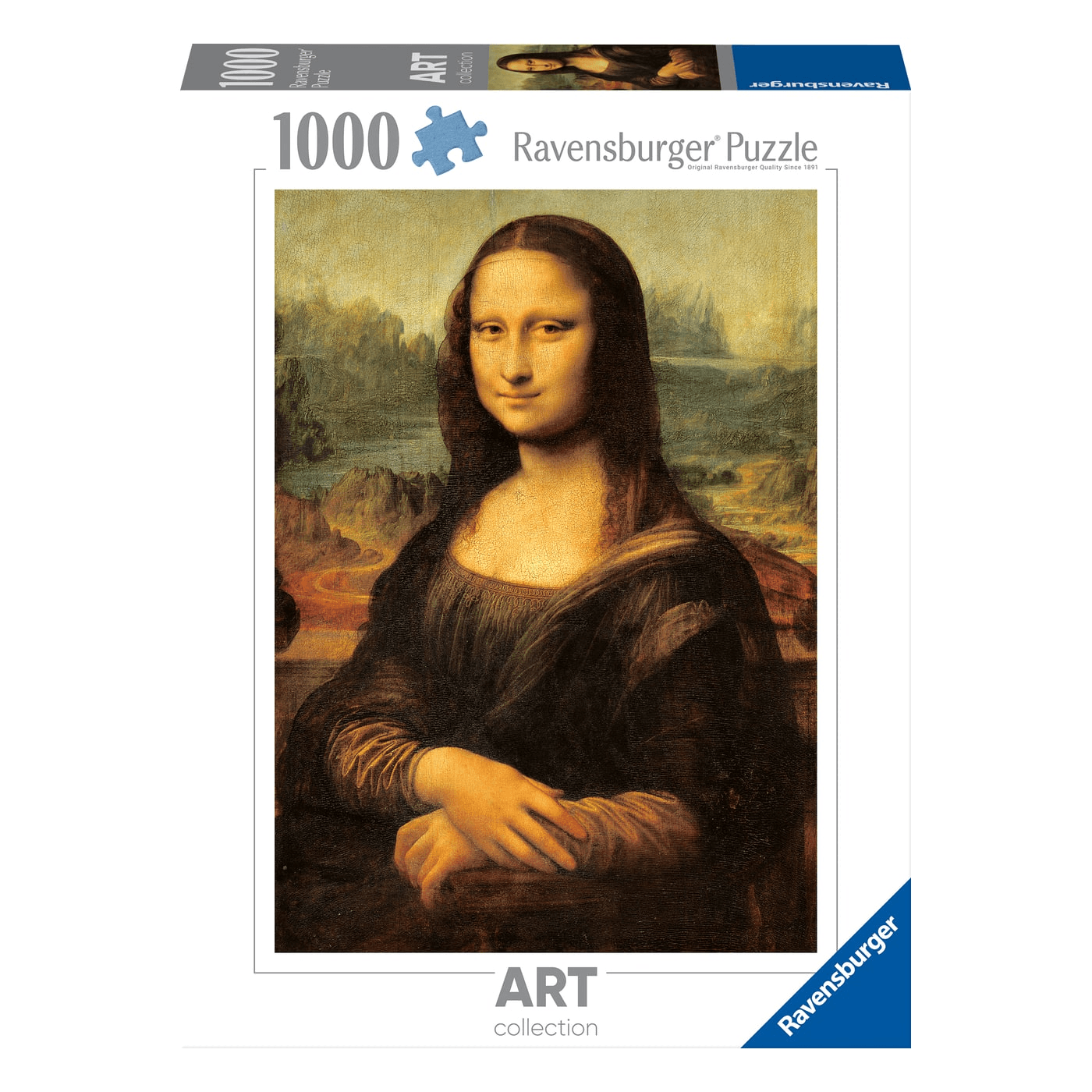 Ravensburger Rompecabezas 12000058 Leonardo Vinci Mona Lisa 1000 Piezas