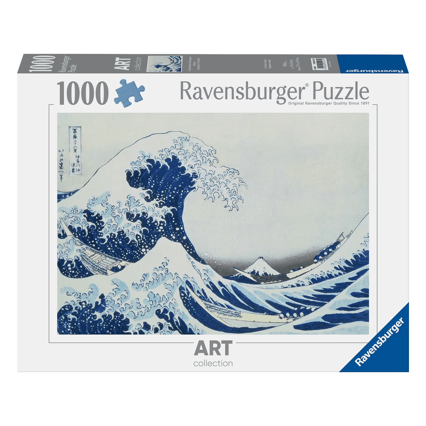 Ravensburger Rompecabezas 12000107 Gran Ola Frente A Kanagawa 1000 Piezas
