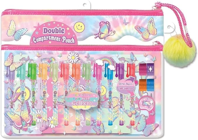 Hot Focus 268Tb Set De Boligrafos Colorful Tie Dye Butterfly
