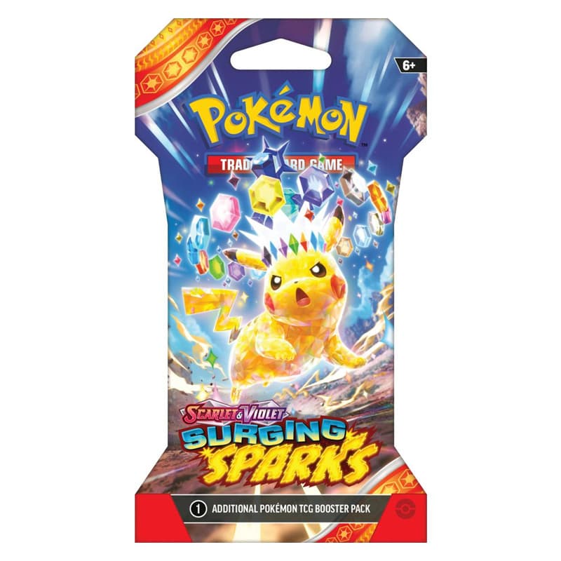 Pokemon 191-42312 Scarlet & Violet 8 Surging Sparks Booster Ingles