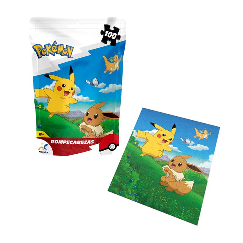 Novelty Pokémon Jca-4639F Eevee Rompecabezas 100Pz
