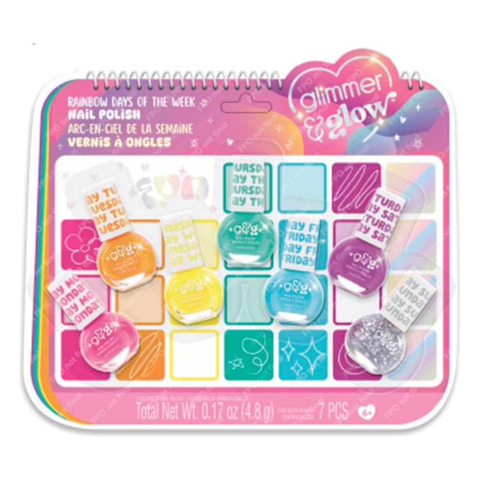 Make It Real 3C4G 70010 Esmalte Para Unas Arcoiris Dias De La Semana
