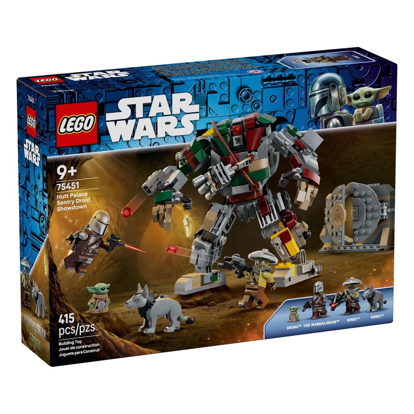Lego Star Wars 75451 Batalla Contra El Droide Centinela En El Palacio Hutt