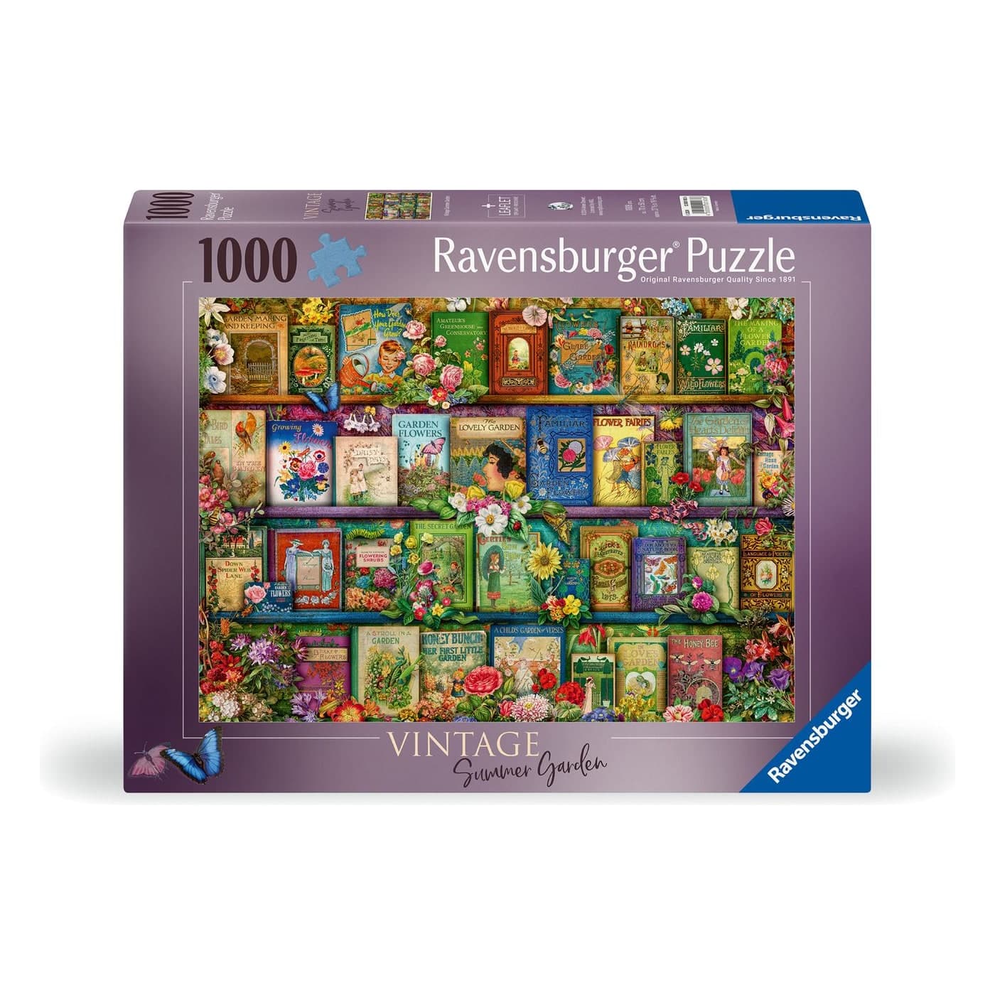 Ravensburger Rompecabezas 12000183 Jardin De Verano Vintage