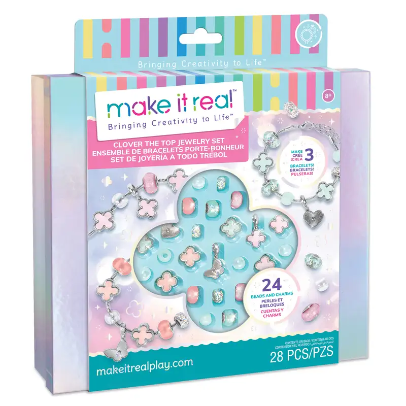 Make It Real Diy 1734 Kit De Pulsera Trebol Superior