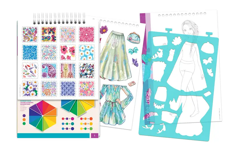 Make It Real 3C4G 3202 Cuaderno De Diseno De Moda Creatividad En Flor