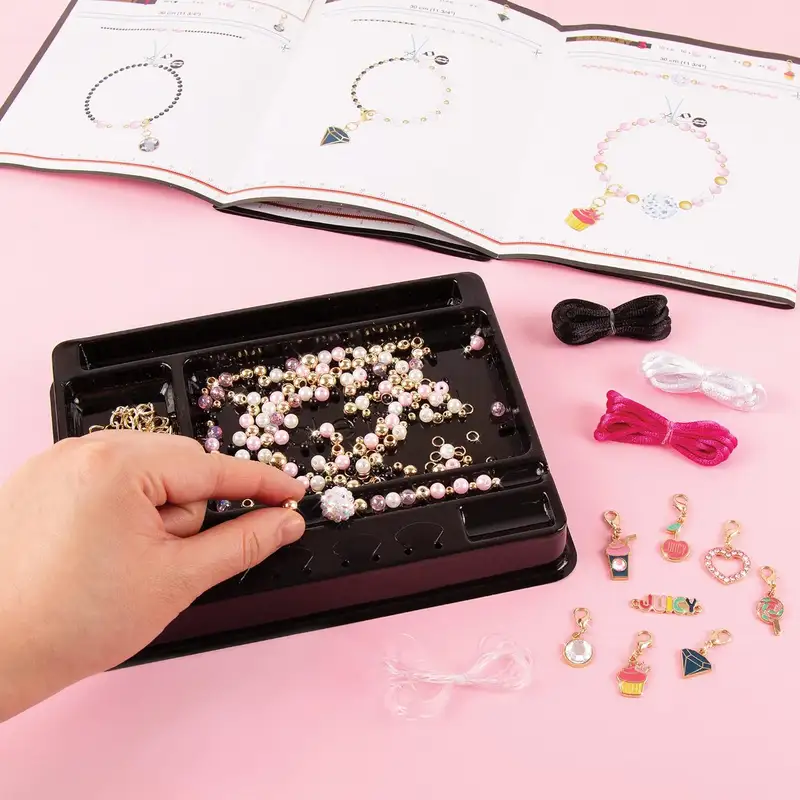 Make It Real Diy 4432 Mini Pulseras Juicy Couture Rosa Y Preciosa