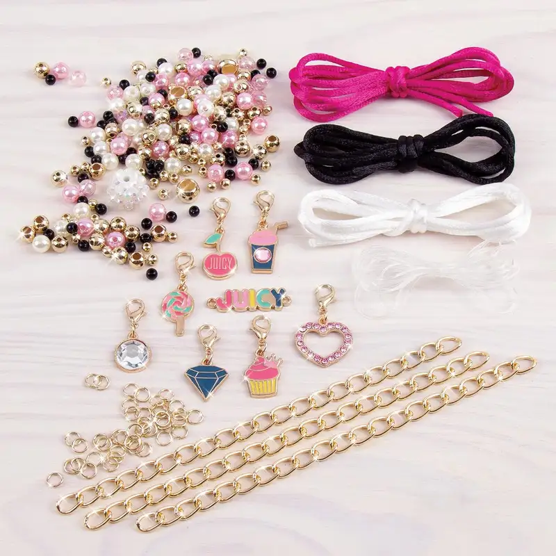 Make It Real Diy 4432 Mini Pulseras Juicy Couture Rosa Y Preciosa