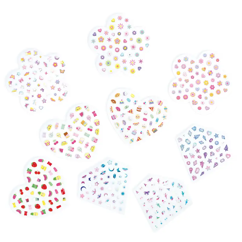 Make It Real Diy 70001 Carpeta De Calcomanias Para Unas Many Manis