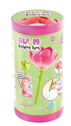 Canal Toys Blom Blm 001 Lapicero Flor De Bloques Paquete Individual