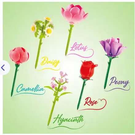 Canal Toys Blom Blm 001 Lapicero Flor De Bloques Paquete Individual