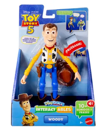 Mattel Toy Story Jmw07 Figura Con Voz Interactiva Y Sonidos 7 Pulgadas