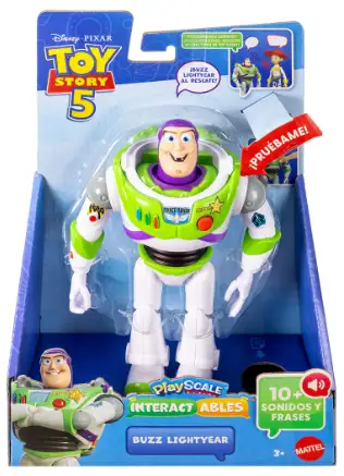 Mattel Toy Story Jmw07 Figura Con Voz Interactiva Y Sonidos 7 Pulgadas