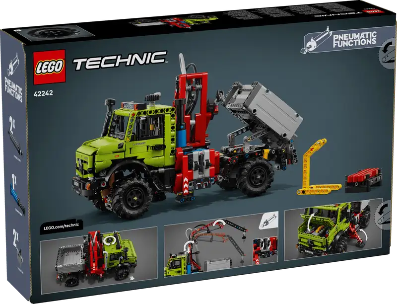 Lego Technic 42242 Mercedes Benz Unimog U 5023 con Grua