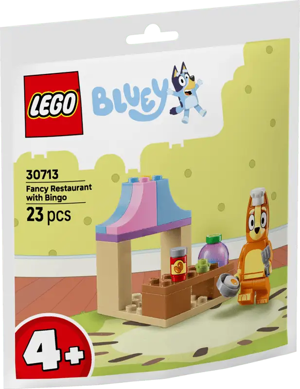 Lego Bluey 30713 Restaurante Elegante Con Bingo