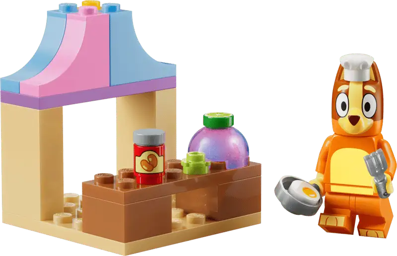 Lego Bluey 30713 Restaurante Elegante Con Bingo