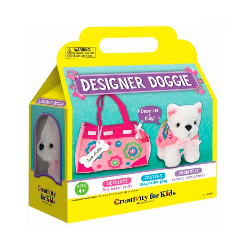 Creativity for Kids Bolso Mi primer Perrito Diseñador