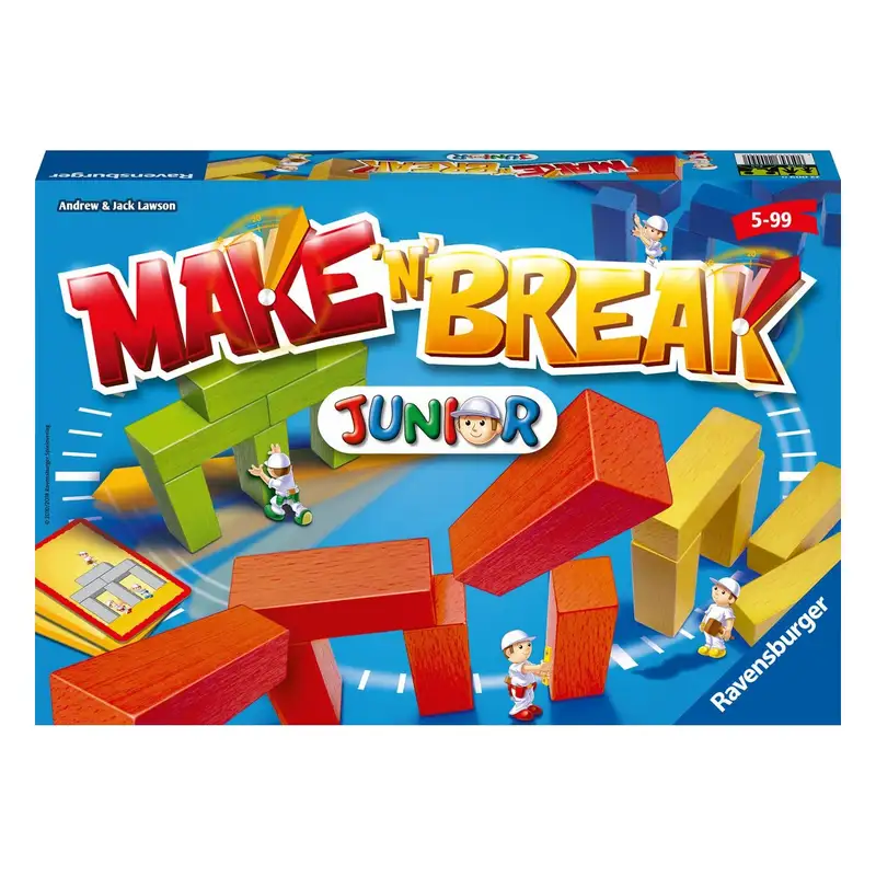 Ravensburger Games 22009 Juego De Mesa Make 'N' Break Junior