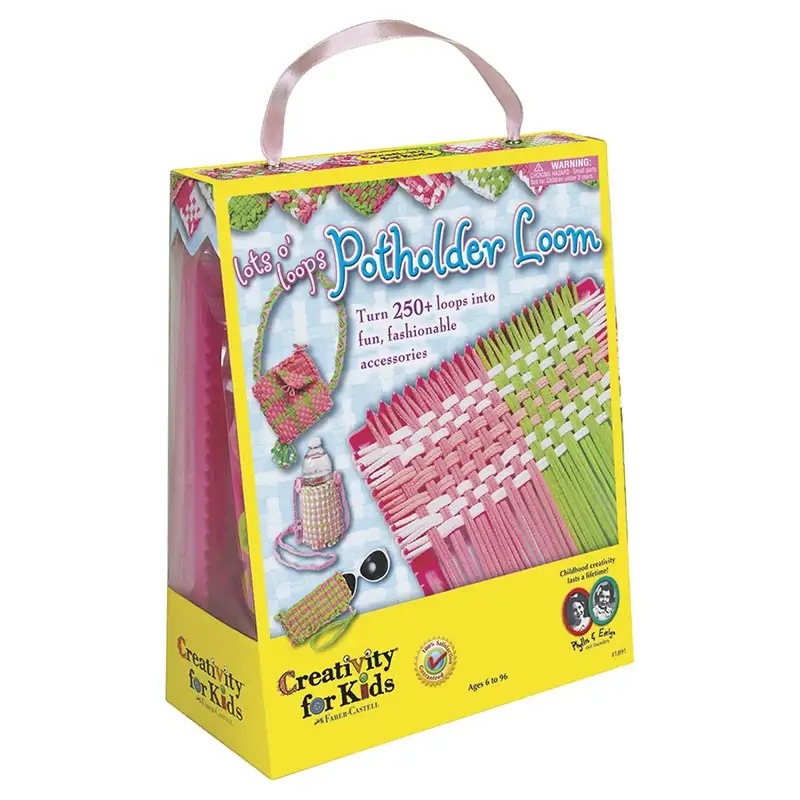 Creativity For Kids 1891000 Kit De Artesania De Moda Lots Oloops Potholder Loom
