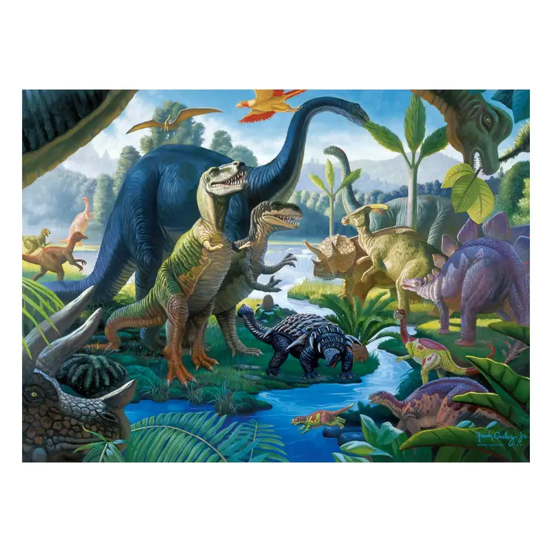 Ravensburger Rompecabeza Para Niño 2D 107407 Tierra De Gigantes Xxl