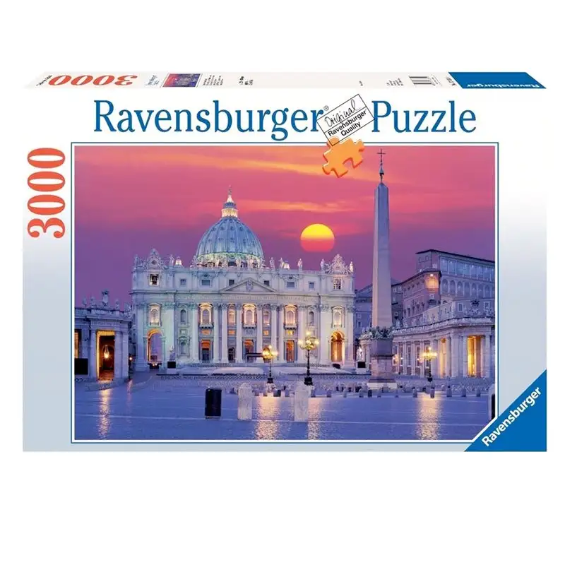 Ravensburger Rompecabeza Para Adulto 2D 17034 0 Catedral De San Pedro Roma 3000 Piezas
