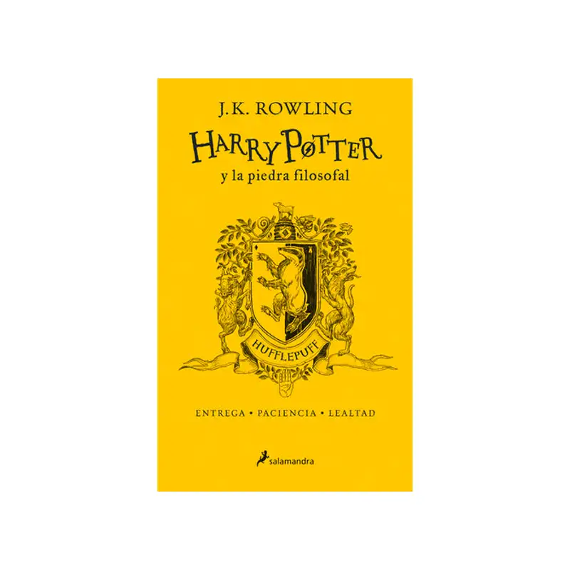 Libro Harry Potter 1 Y La Pierdra Filosofal (Hufflepuff Aniversario)
