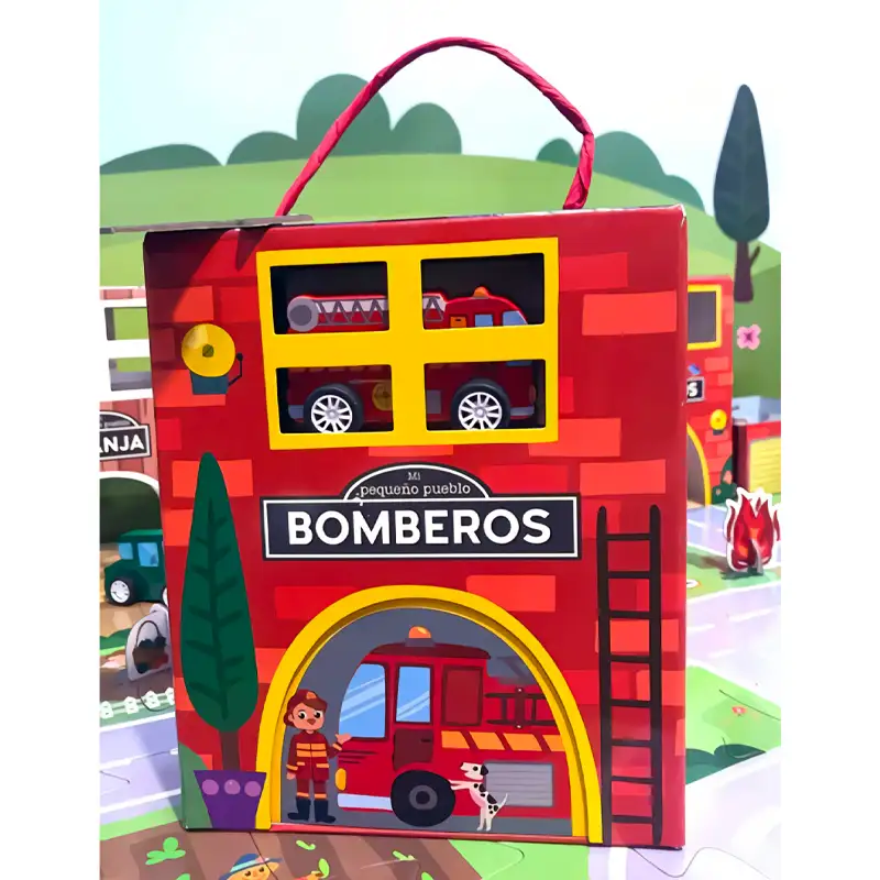 Libro Bomberos Mi Pequeño Pueblo