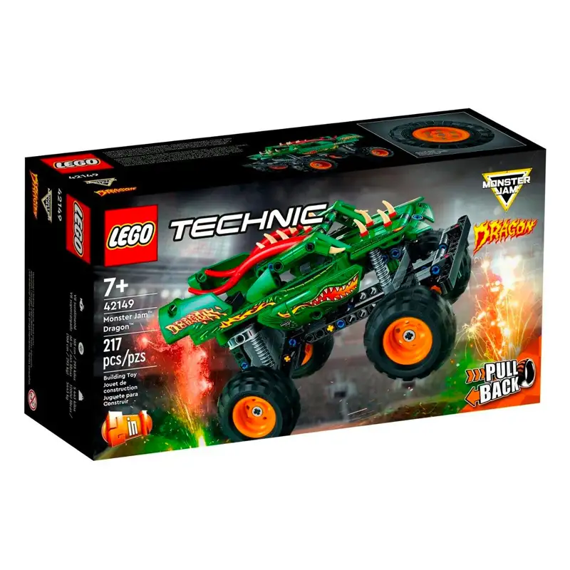 Lego Technic 42149 Monster Jam Dragon 2 En 1