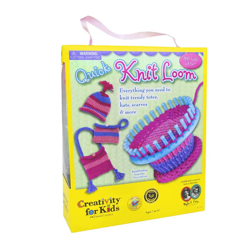 Creativity For Kids 1793000 Kit De Tejido De Punto Rápido