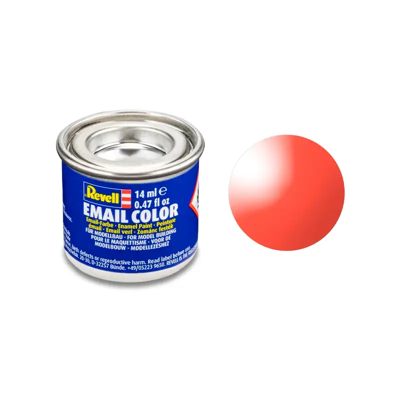 REVELL ENAMEL PAINT RED CLEAR NO 731 32731