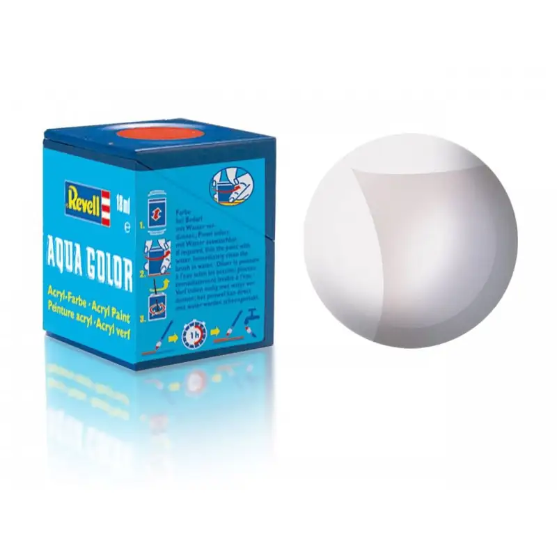 Revell Pintura Aqua Color 02 Transparente Mate 18 Ml