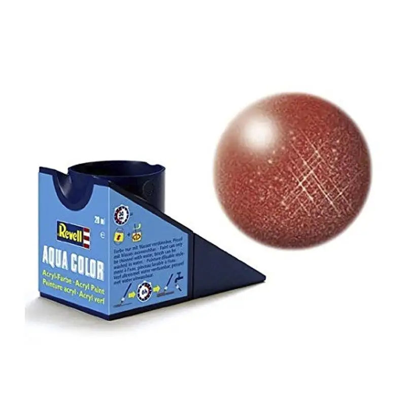 Revell Pintura Aqua Color 95 Color Bronce Metalico 18 Ml