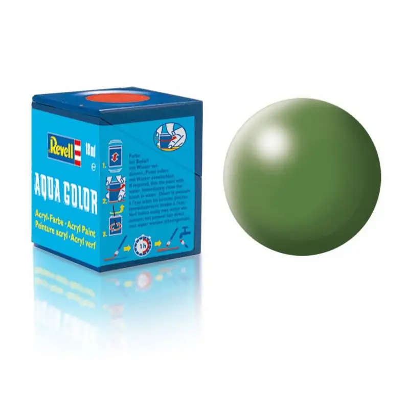 Revell Pintura Aqua Color 360 Verde Helecho Mate Seda 18 Ml