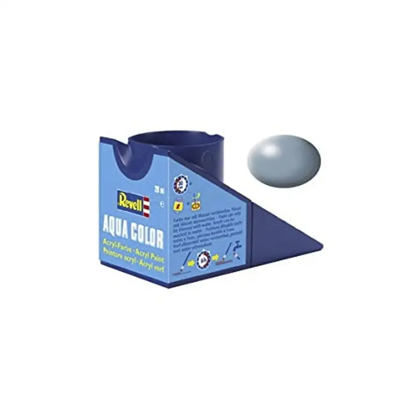 Revell Pintura Aqua Color 374 Gris Mate Seda 18 Ml