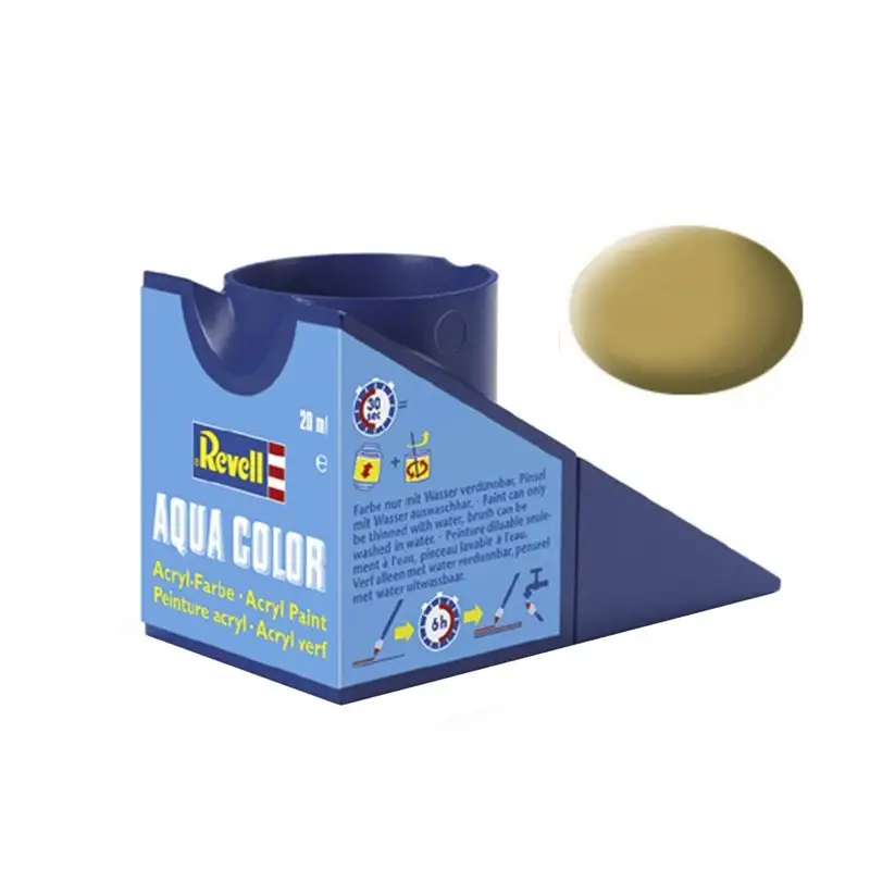Revell Pintura Aqua Color 16 Amarillo Arena Mate 18 Ml