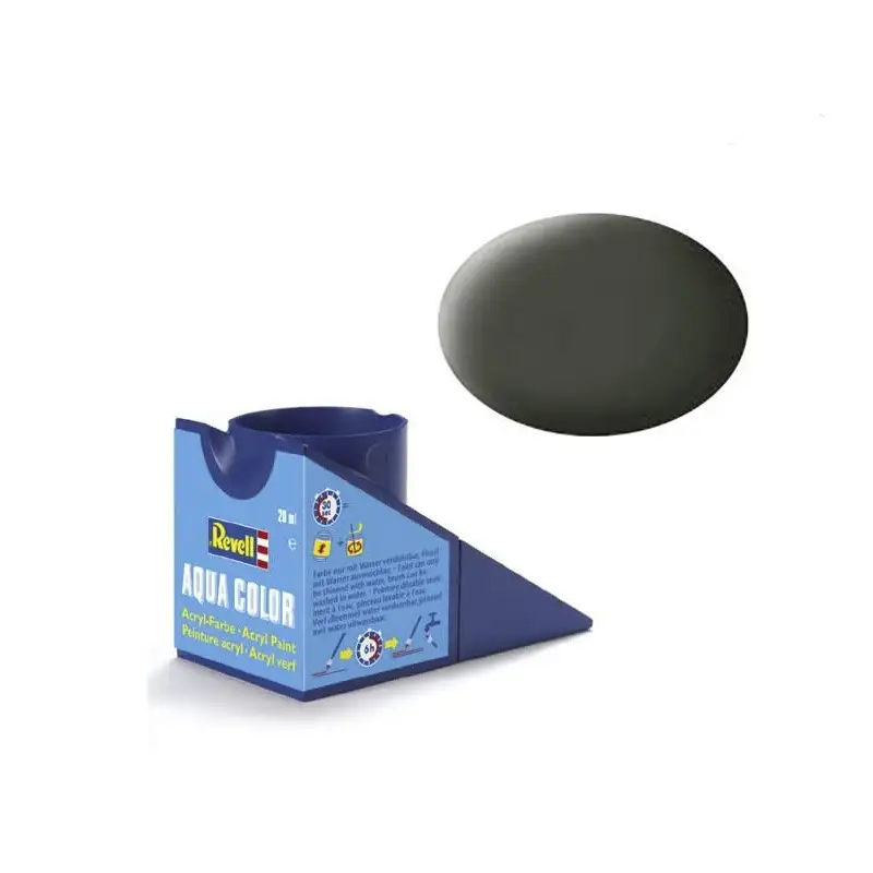 Revell Pintura Aqua Color 42 Amarillo Oliva Mate 18 Ml