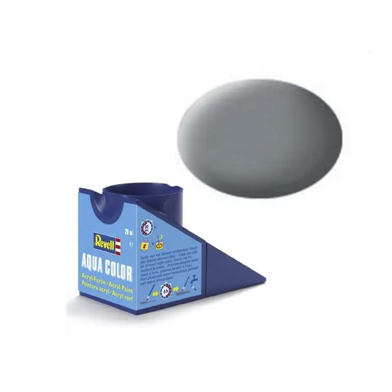 Revell Pintura Aqua Color 43 Gris Medio Usaf Mate 18 Ml