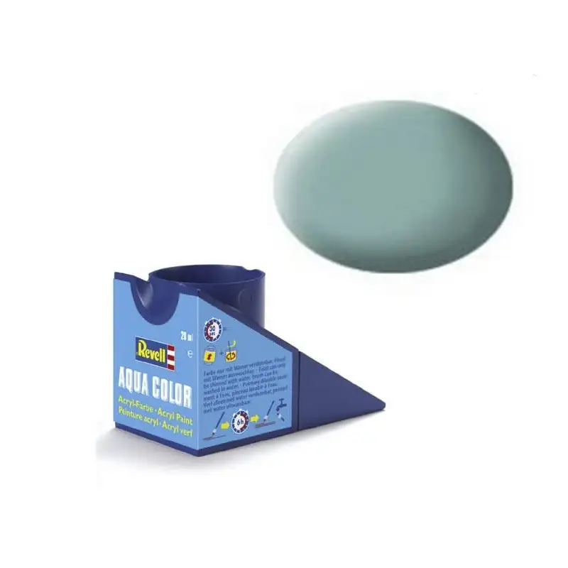 Revell Pintura Aqua Color 49 Azul Claro Mate 18 Ml