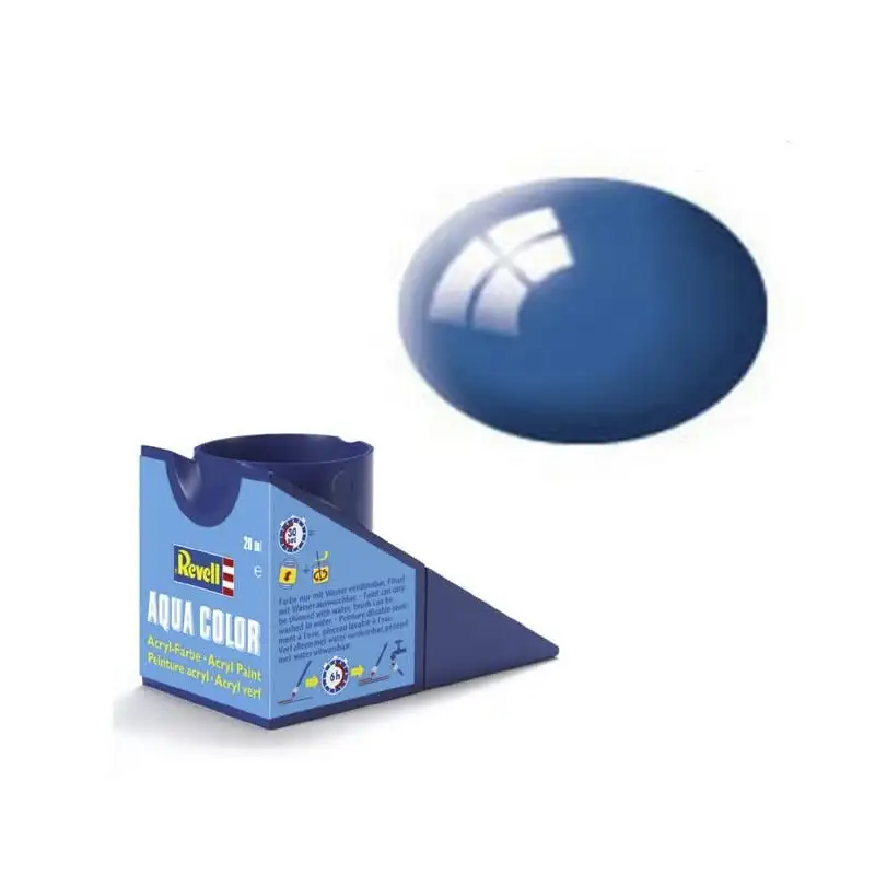 Revell Pintura Aqua Color 52 Azul Brillante 18 Ml