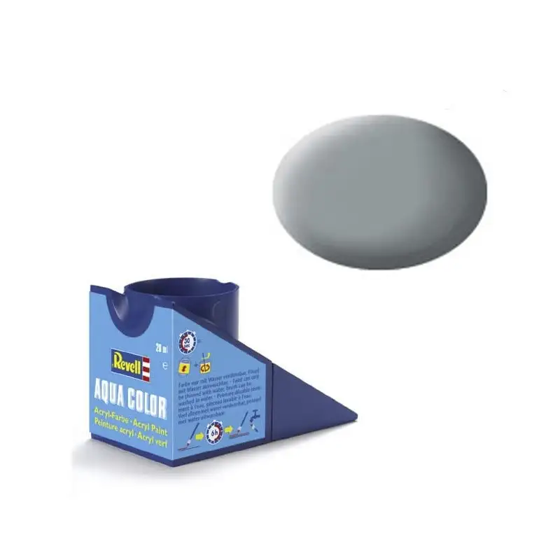 Revell Pintura Aqua Color 76 Gris Claro Usaf Mate 18 Ml