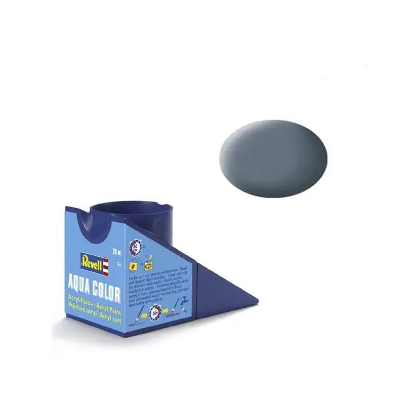 Revell Pintura Aqua Color 79 Azul Grisaceo Mate 18 Ml