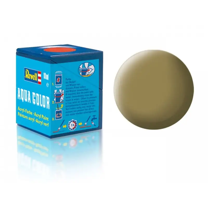 Revell Pintura Aqua Color 86 Cafe Oliva Mate 18 Ml