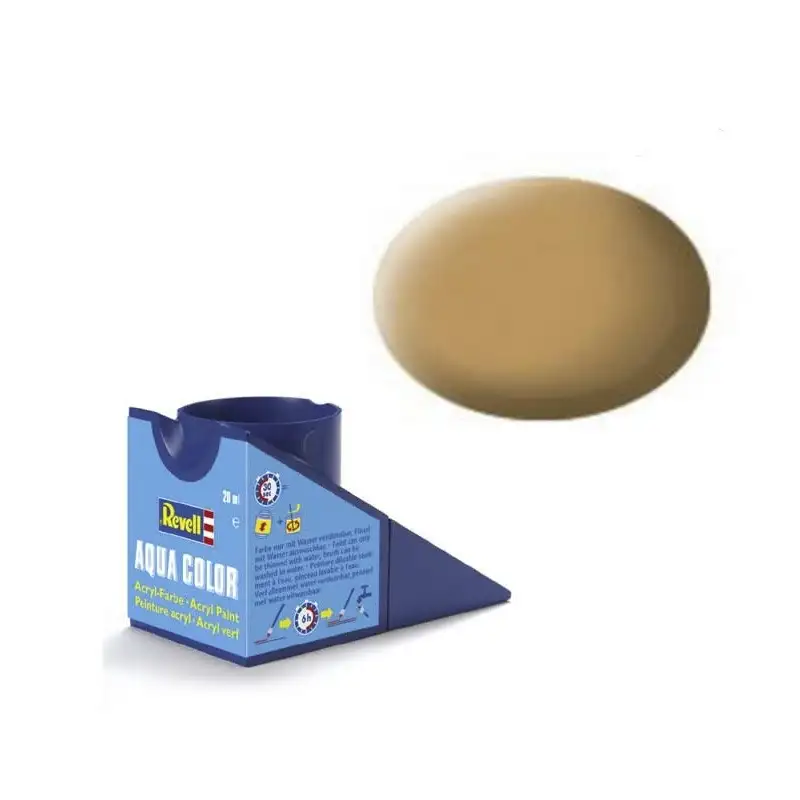 Revell Pintura Aqua Color 88 Cafe Ocre Mate 18 Ml